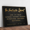 Galatians 5:22-23 - The Fruit Of The Spirit Sign by Tailored Canvases