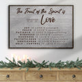 Galatians 5:22-23 - The Fruit Of The Spirit Sign III by Tailored Canvases