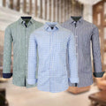 Galaxy by Harvic Men's Long-Sleeve Slim-Fit Printed Dress Shirt by DailySale