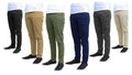Galaxy by Harvic Men's Slim Fit Cotton Stretch Chinos - Assorted Sizes by DailySale
