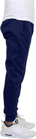 Galaxy By Harvic Men's Slim Fit Fleece Navy Jogger Pants - Size: Large by DailySale