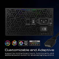 GAMDIAS RGB Gaming PC Power Supply 750W 750 Watt PSU Kratos M1-750B (Refurbished) by DailySale
