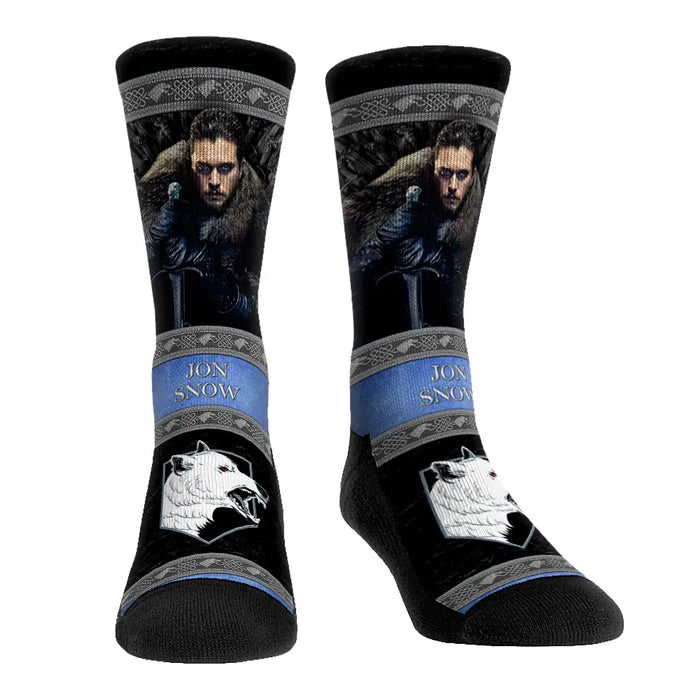 Game of Thrones - Jon Snow - Hero Pose by Rock 'Em Socks