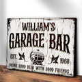 Garage Bar Rustic Wood Sign by Tailored Canvases