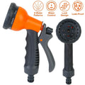 Garden Hose Nozzle Water Spray Gun 8 Adjustable Patterns by DailySale