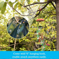 Garden Patio Yard Waterproof Solar Hummingbird Wind Chimes by DailySale