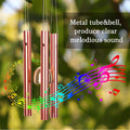 Garden Patio Yard Waterproof Solar Hummingbird Wind Chimes by DailySale