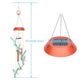 Garden Patio Yard Waterproof Solar Hummingbird Wind Chimes by DailySale
