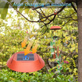Garden Patio Yard Waterproof Solar Hummingbird Wind Chimes by DailySale