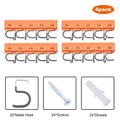 Garden Tool Organizer Wall Mounted Hanger Hooks Home Garage Set by DailySale