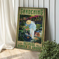 Gardening Because Murder Is Wrong Sign by Tailored Canvases