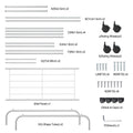 Garment Hanging Rack Clothing Organizer by DailySale