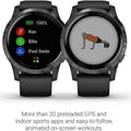 Garmin Vivoactive 4 GPS Smartwatch (Refurbished) by DailySale