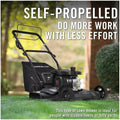 Gas Powered Self-Propelled Lawn Mower by DailySale