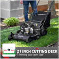 Gas Powered Self-Propelled Lawn Mower by DailySale