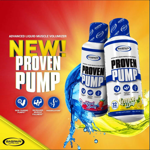 Gaspari Proven Pump - Muscle Volumizer, 32 Servings by PoorBoySupplements.com