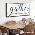 Gather Sign V by Tailored Canvases