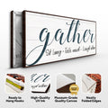 Gather Sign V by Tailored Canvases
