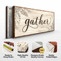 Gather Sign VIII by Tailored Canvases