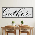 Gather Sign X by Tailored Canvases
