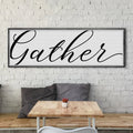 Gather Sign X by Tailored Canvases