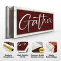 Gather Sign XVII by Tailored Canvases