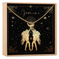 Gemini Zodiac Deity Necklace by Dear Ava