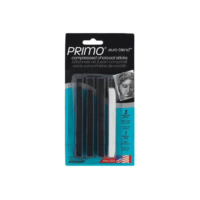 General's Primo Euro Blend Compressed Charcoal Sticks by ShopSketchBox