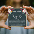 Generations Four Circles Necklace by Dear Ava