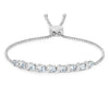 Genuine Aquamarine Bolo Bracelet