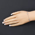 Genuine Blue Topaz By The Yard Bracelet by Fine Color Jewels