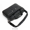 Genuine Leather Business Bag Briefcase - Laptops up to 16-inch by Zerodamage Sahara Case LLC
