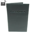 Genuine Leather RFID Passport Holder by DailySale
