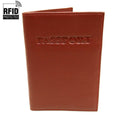 Genuine Leather RFID Passport Holder by DailySale
