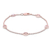 Genuine Morganite By The Yard Bracelet