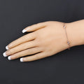 Genuine Morganite By The Yard Bracelet by Fine Color Jewels