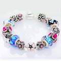Genuine Murano Glass and Crystal Bracelet by DailySale
