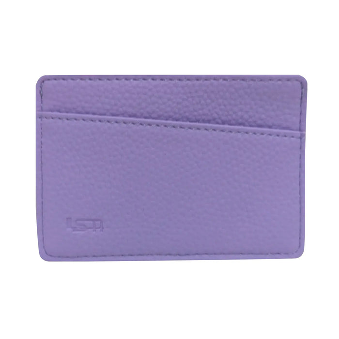 Genuine Pebbled Leather Slim Wallet by MiamiLeathers.com