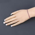 Genuine Pink Ruby Tennis Bracelet by Fine Color Jewels