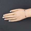 Genuine Purple Amethyst By The Yard Bracelet by Fine Color Jewels