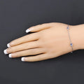 Genuine Purple Tanzanite By The Yard Bracelet by Fine Color Jewels