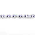 Genuine Purple Tanzanite Tennis Bracelet Women by Fine Color Jewels