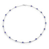 Genuine Tanzanite By The Yard Necklace