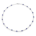 Genuine Tanzanite By The Yard Necklace by Fine Color Jewels
