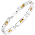 Genuine Yellow Sapphire Tennis Bracelet by Fine Color Jewels