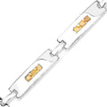 Genuine Yellow Sapphire Tennis Bracelet by Fine Color Jewels