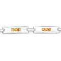 Genuine Yellow Sapphire Tennis Bracelet by Fine Color Jewels