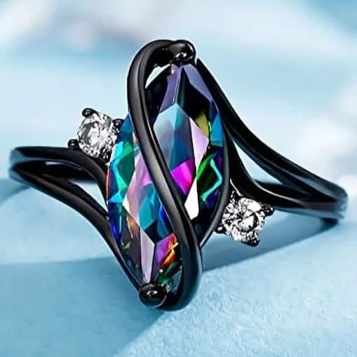 Geometric Zircon Women's Ring by DailySale