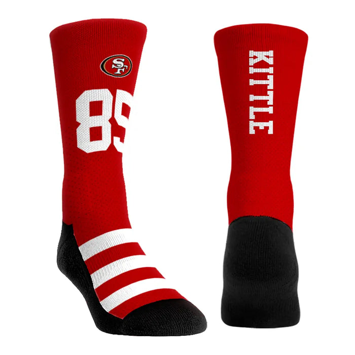 George Kittle - San Francisco 49ers - Jersey (Red) by Rock 'Em Socks