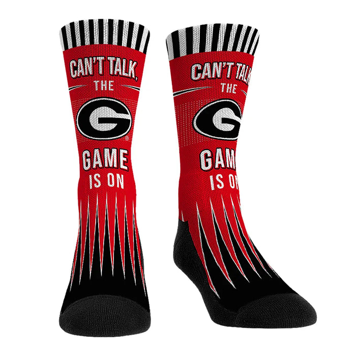Georgia Bulldogs - Can't Talk by Rock 'Em Socks